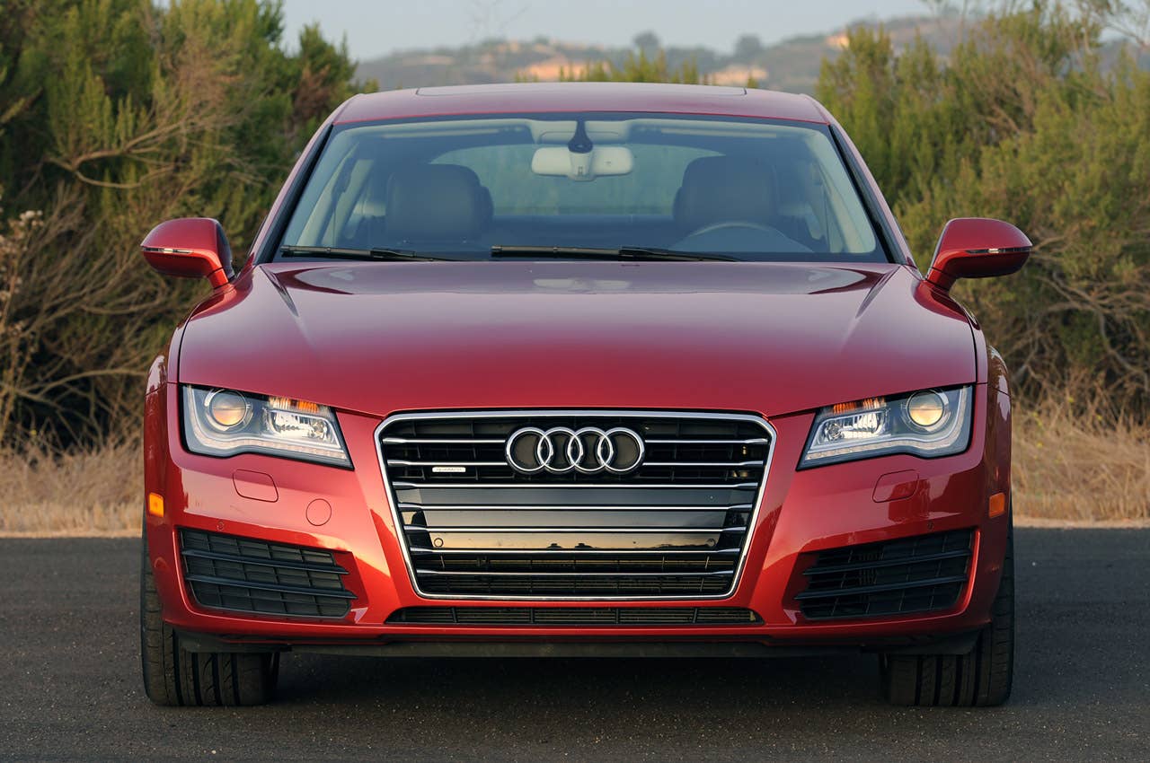 2012 Audi A7 3.0T front view