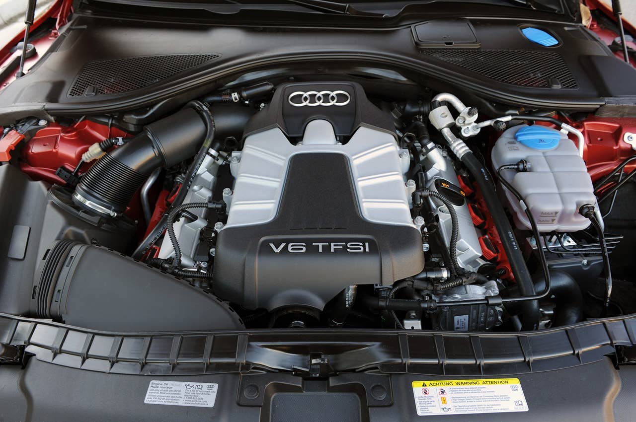 2012 Audi A7 3.0T engine