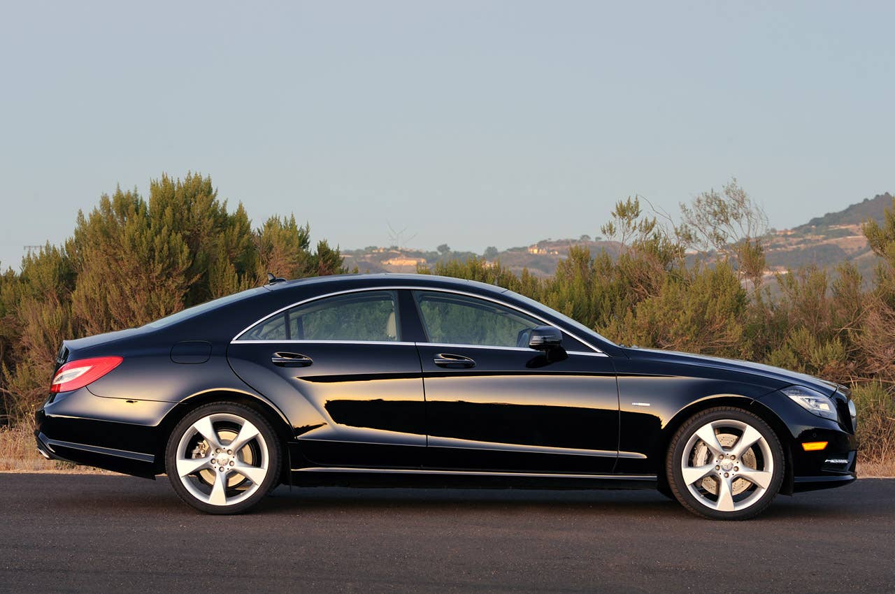 2012 Mercedes-Benz CLS550 side view