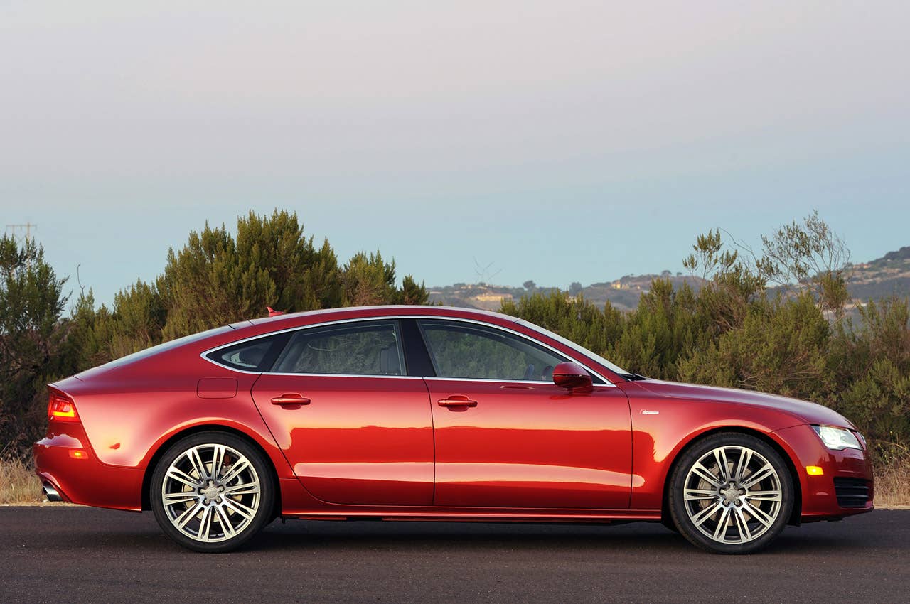 2012 Audi A7 3.0T side view