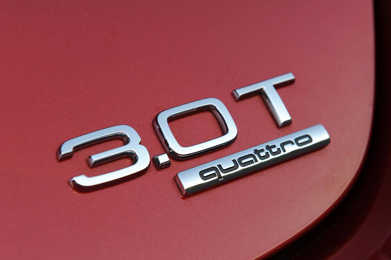 2012 Audi A7 3.0T badge
