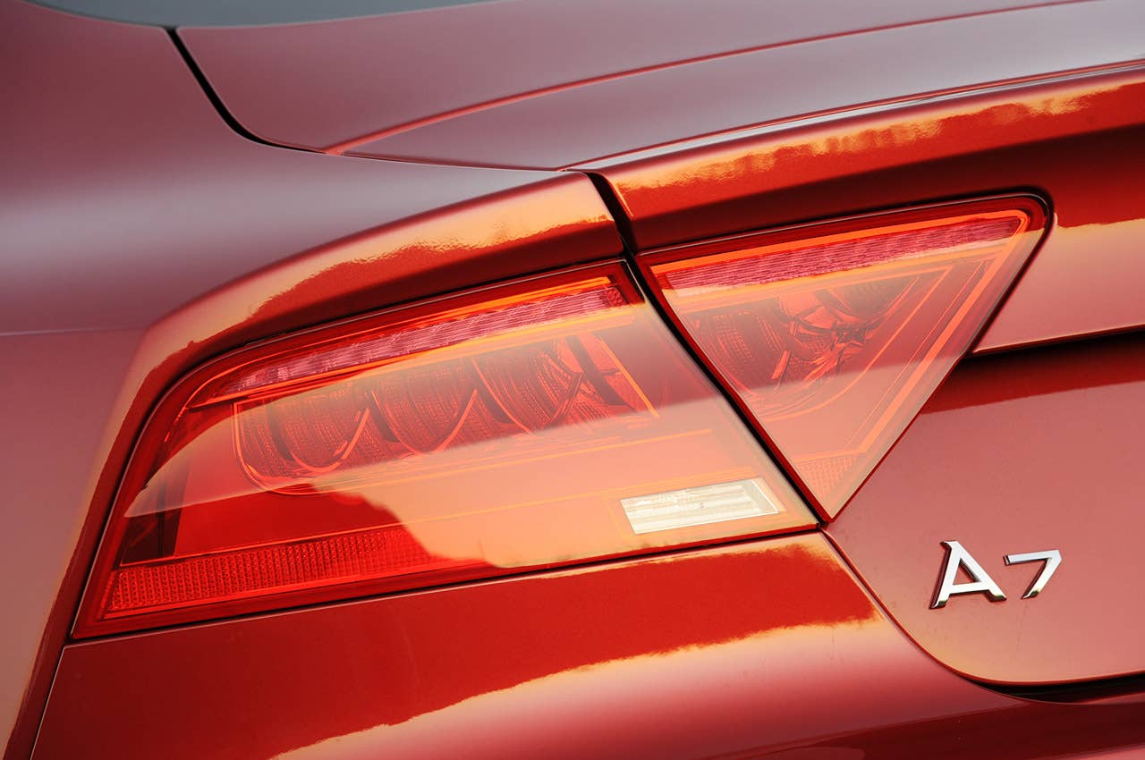 2012 Audi A7 3.0T taillights