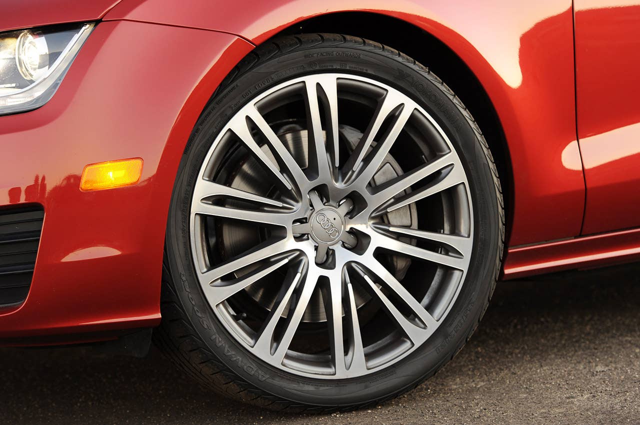 2012 Audi A7 3.0T wheel