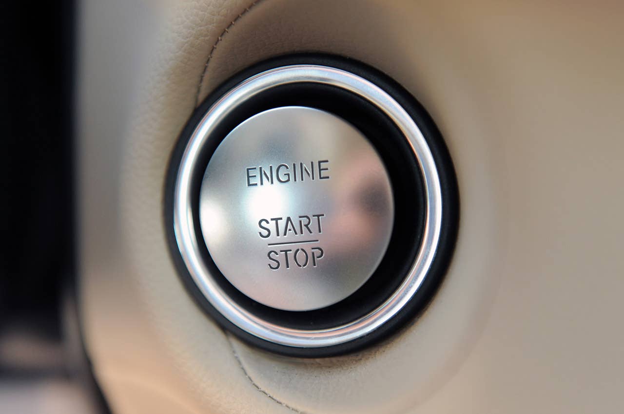 2012 Mercedes-Benz CLS550 start button