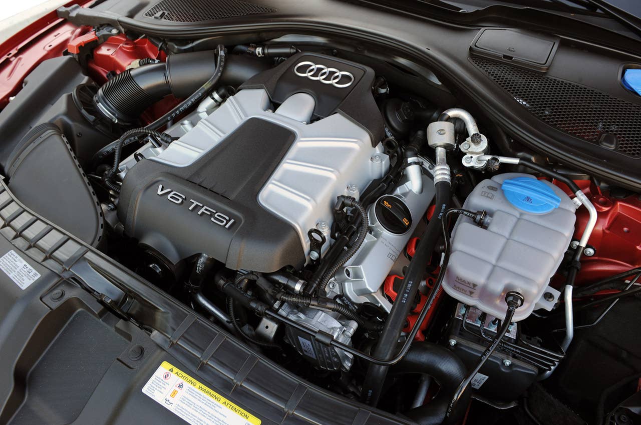 2012 Audi A7 3.0T engine