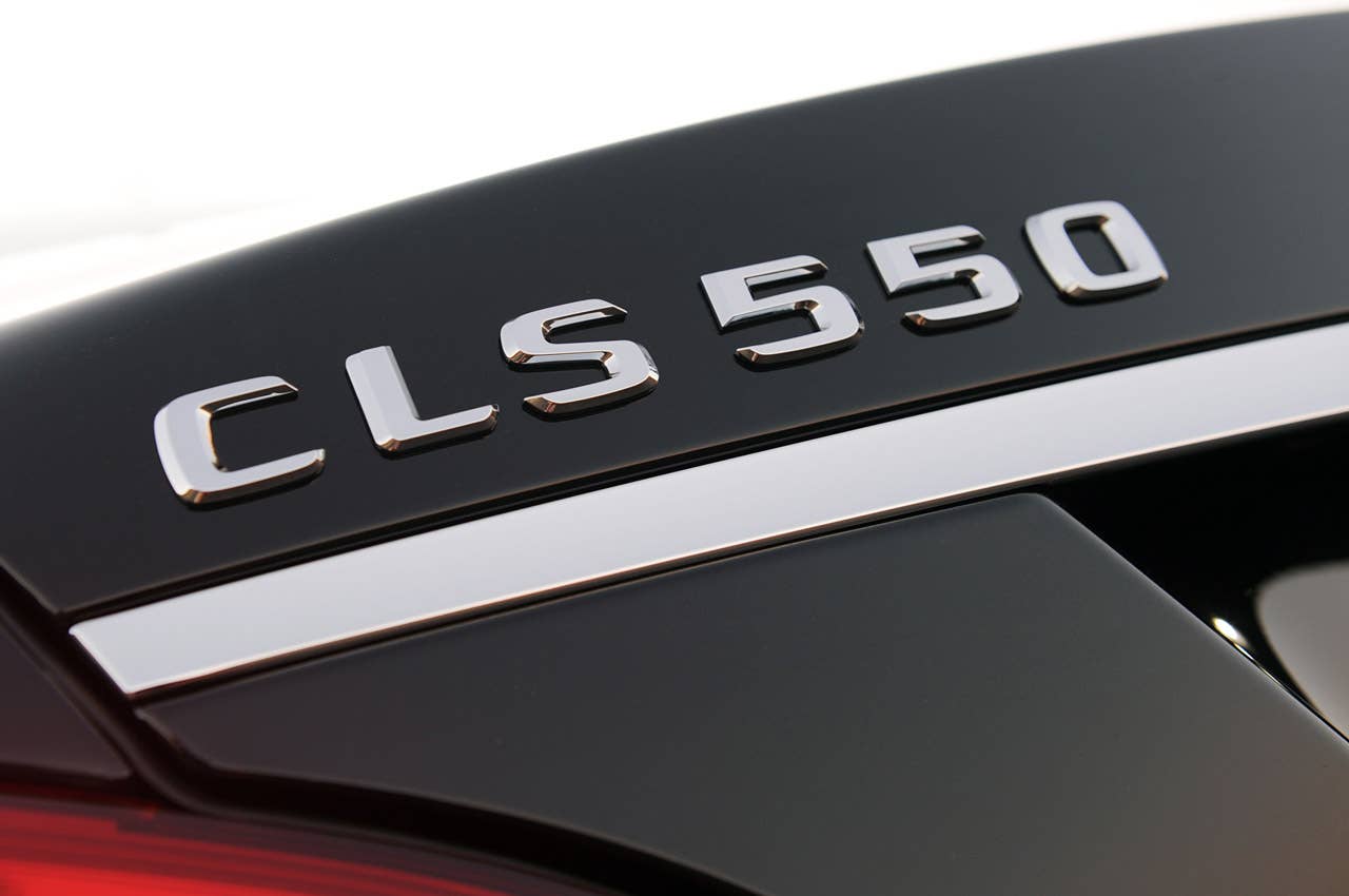 2012 Mercedes-Benz CLS550 badge