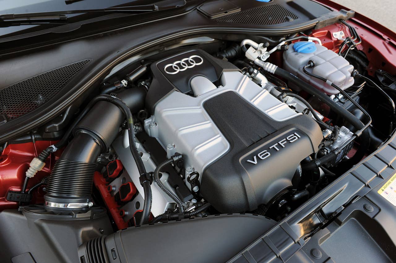 2012 Audi A7 3.0T engine