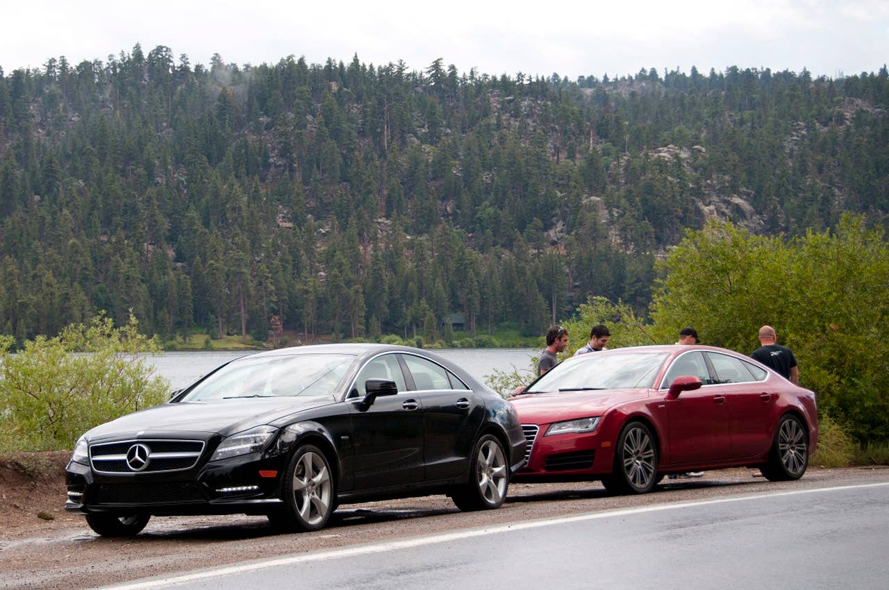 2012 Audi A7 3.0T vs 2012 Mercedes-Benz CLS550