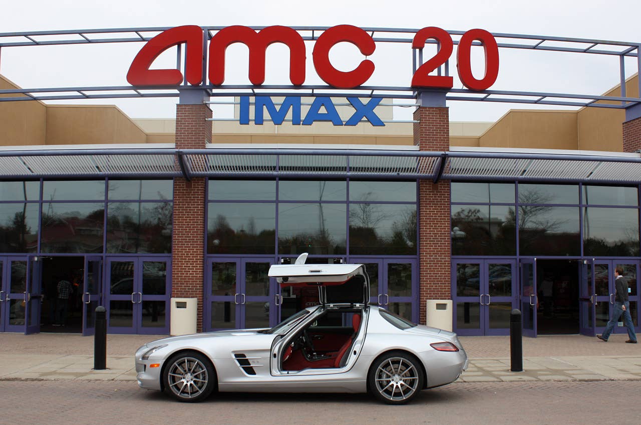 2010 Mercedes-Benz SLS AMG side view