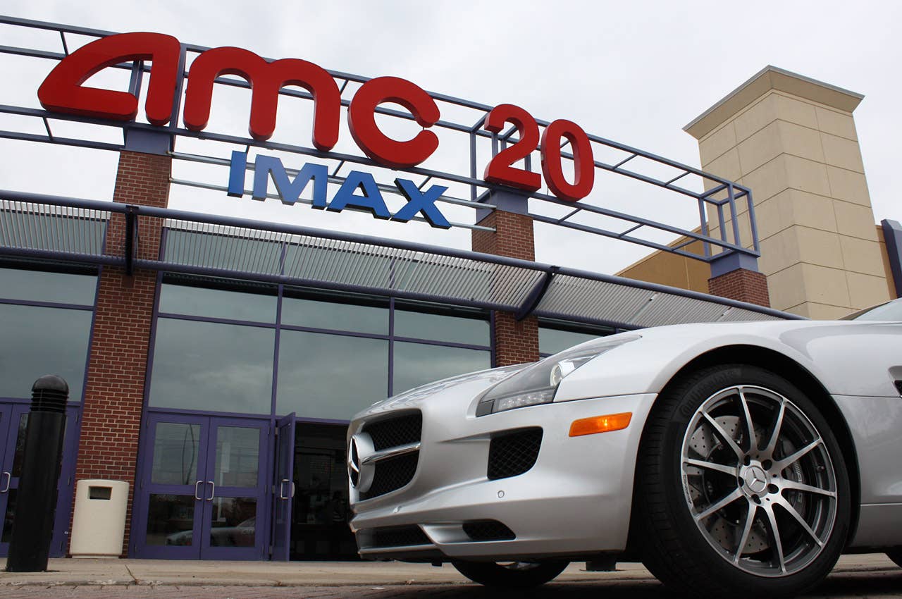 2010 Mercedes-Benz SLS AMG front detail