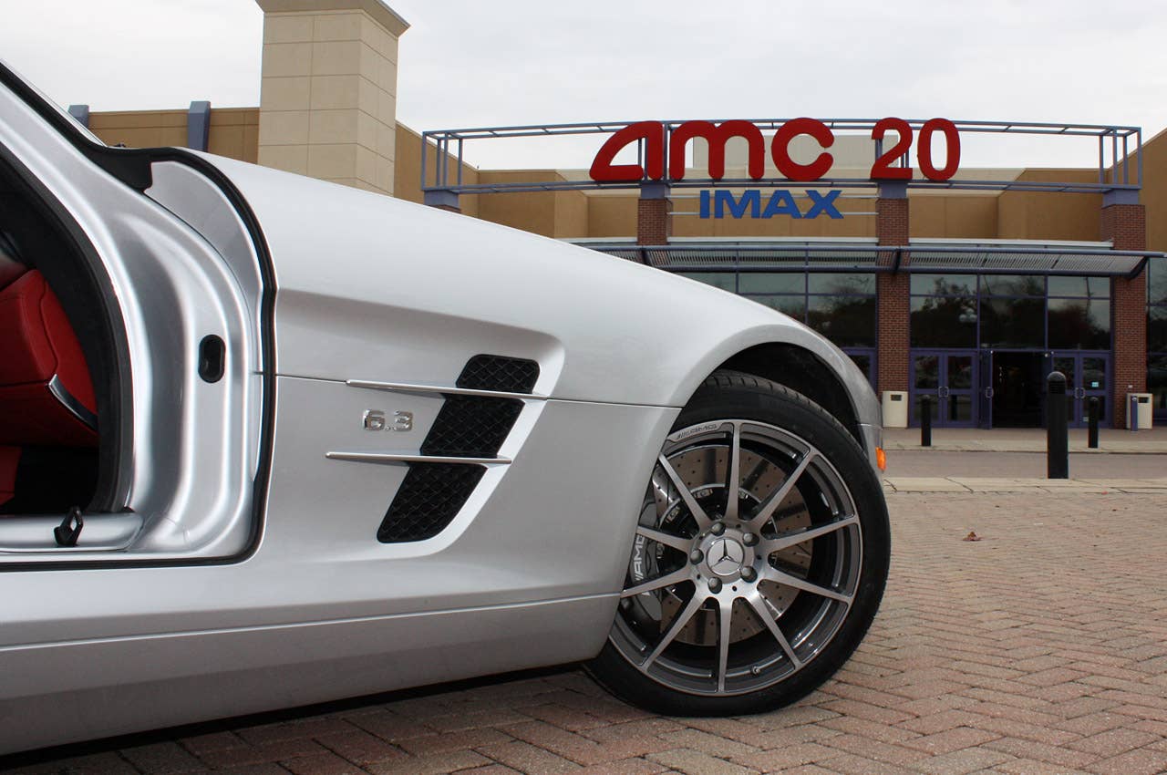 2010 Mercedes-Benz SLS AMG side detail