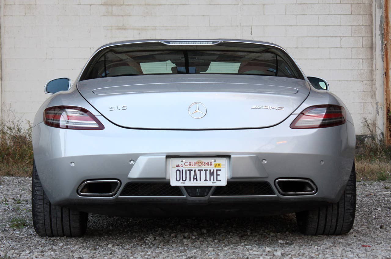 2010 Mercedes-Benz SLS AMG rear view