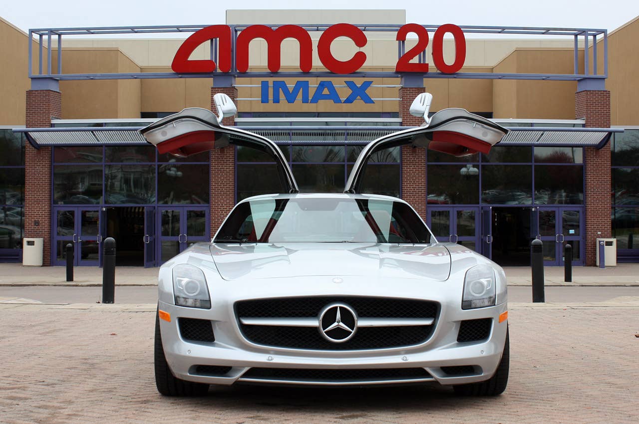 2010 Mercedes-Benz SLS AMG front view