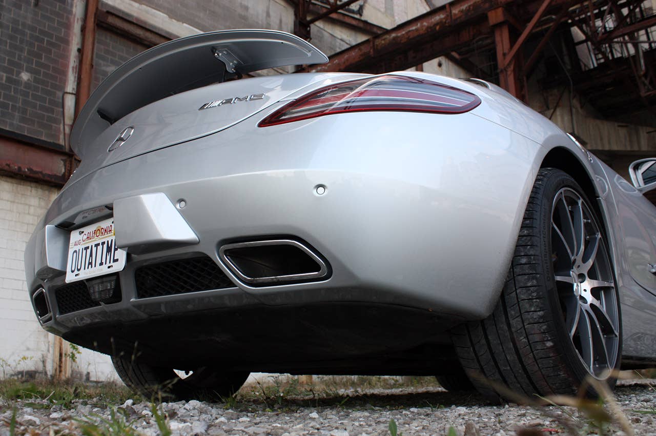 2010 Mercedes-Benz SLS AMG rear detail
