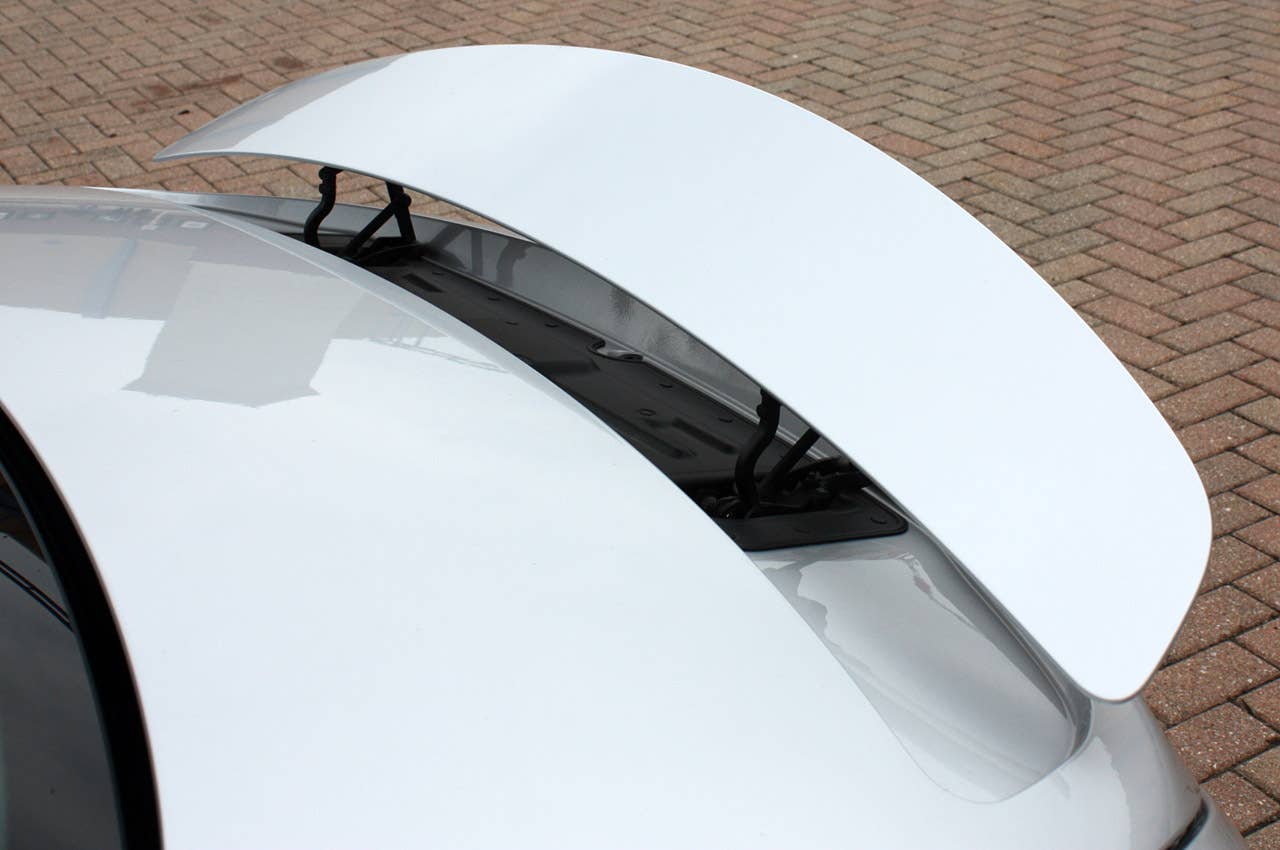 2010 Mercedes-Benz SLS AMG rear wing