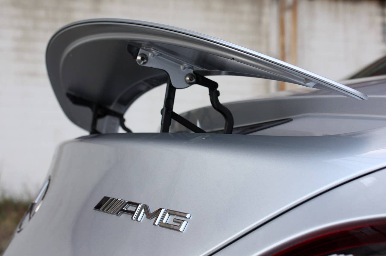 2010 Mercedes-Benz SLS AMG rear wing