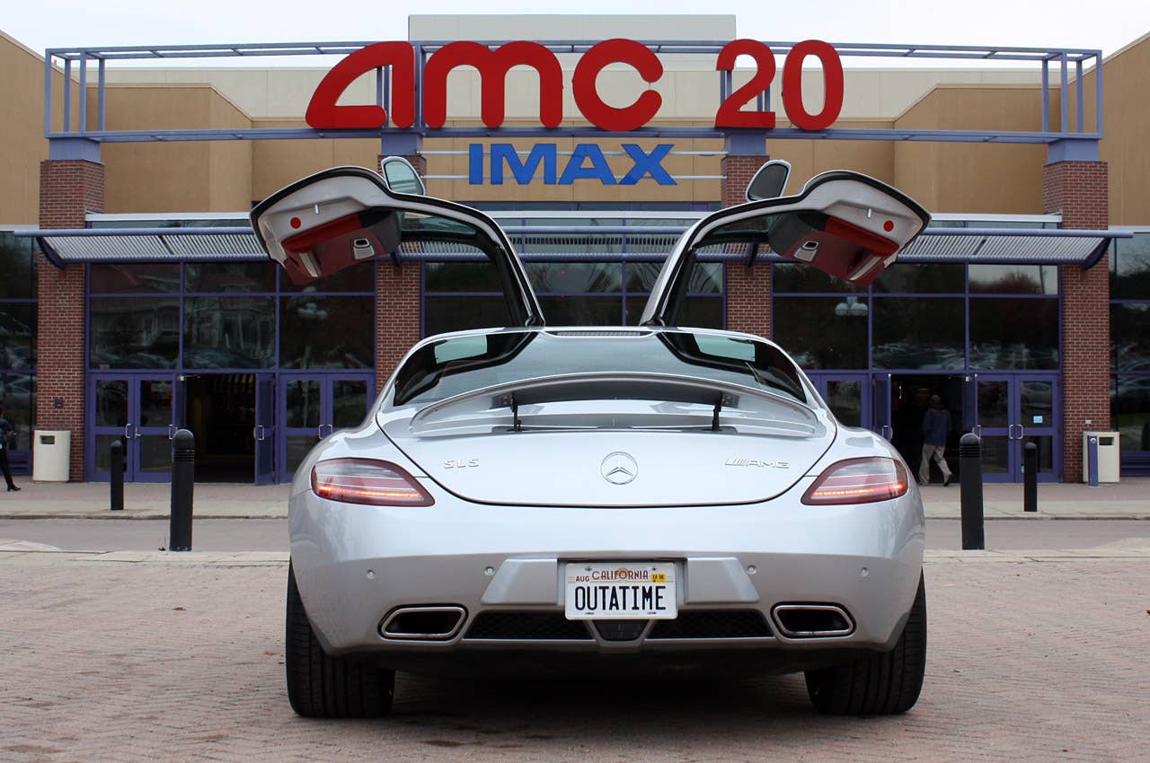 2010 Mercedes-Benz SLS AMG rear view