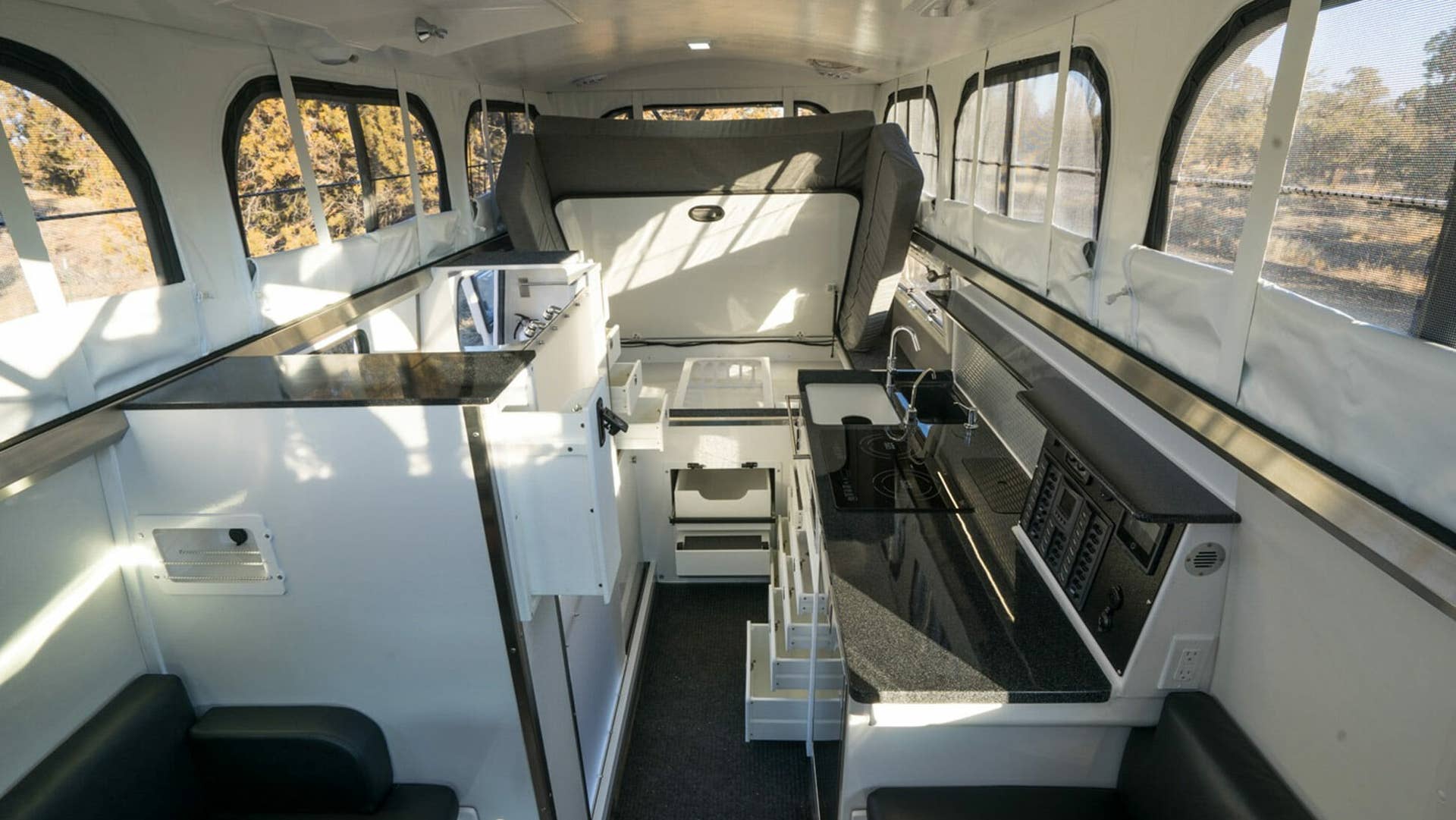 Bend, Oregon's EarthCruiser finally gets to bring a four-seater version of its top two overland rigs to the U.S.