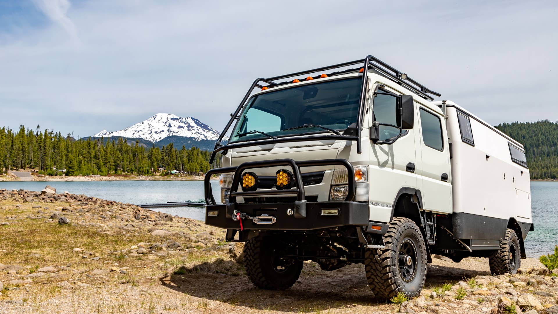 Bend, Oregon's EarthCruiser finally gets to bring a four-seater version of its top two overland rigs to the U.S.