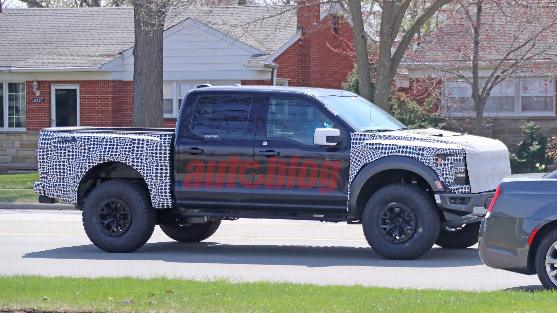 V8-powered 2022 Ford F-150 Raptor R spied testing alongside Ram TRX ...