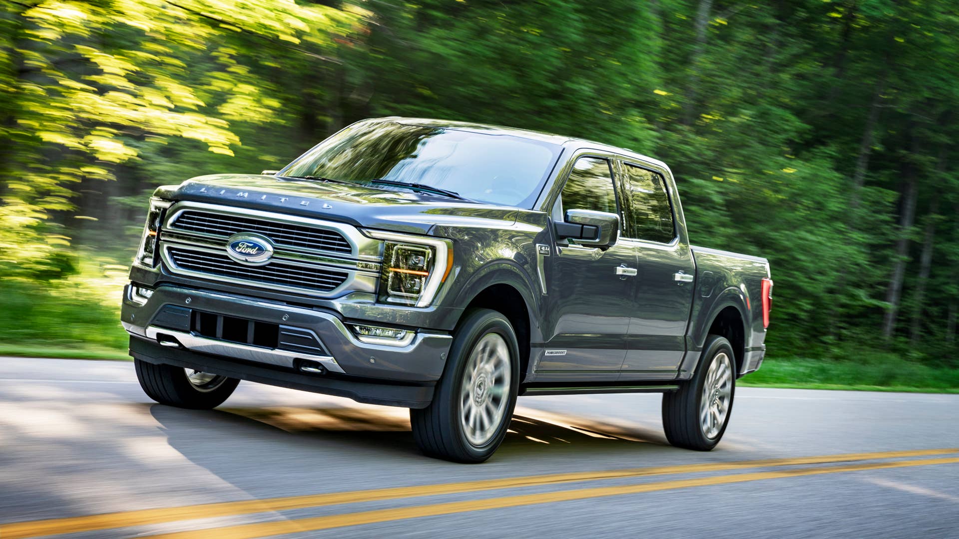 All-new F-150 Limited in Smoked Quartz Tinted Clearcoat.