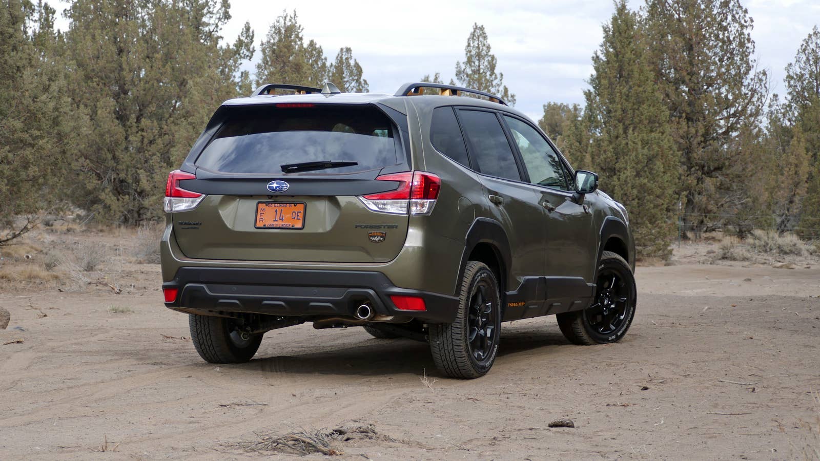 2022 Subaru Forester Wilderness rear even