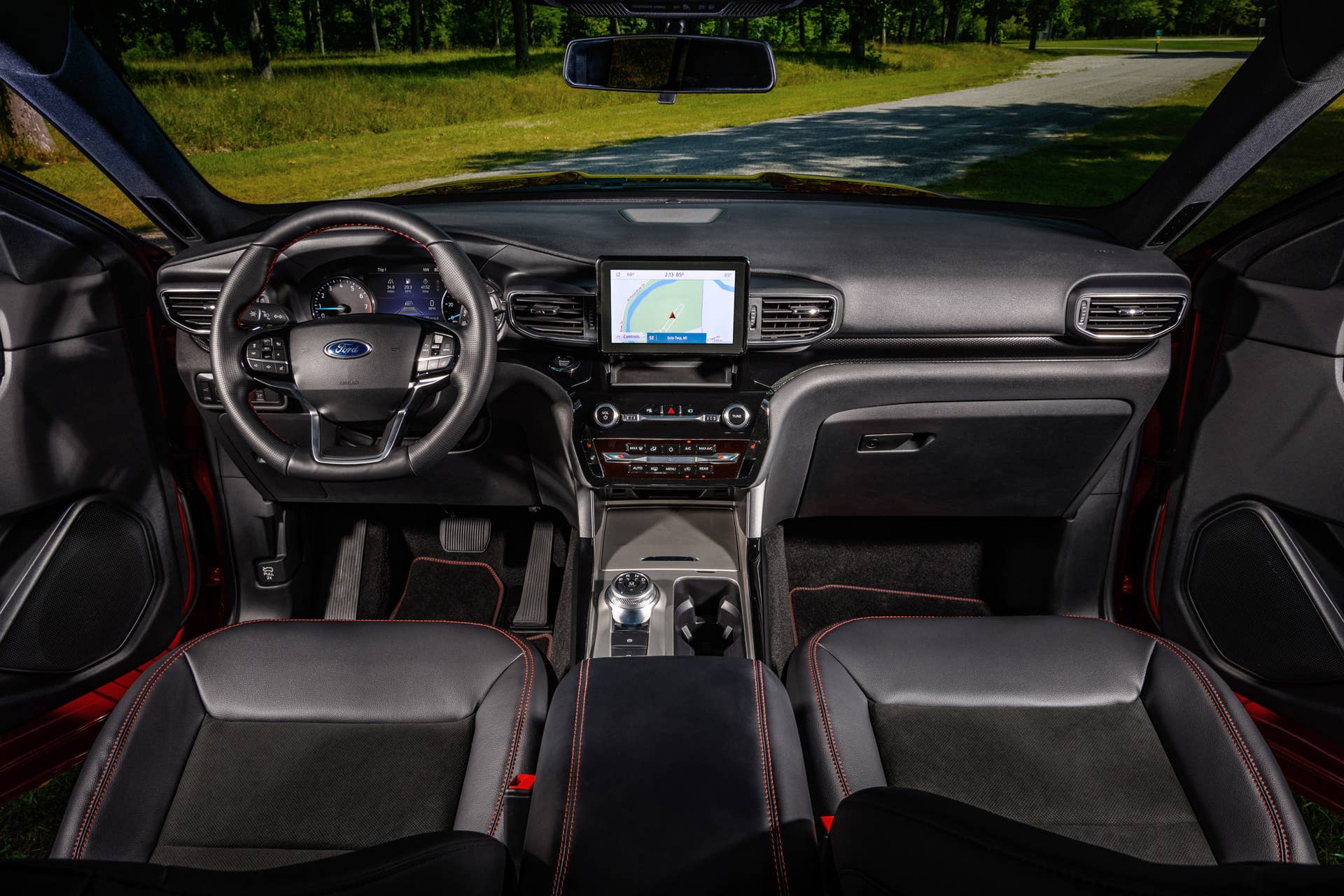 2022 Ford Explorer ST-Line. Preproduction vehicle shown. Available for order at your local Ford Dealer.