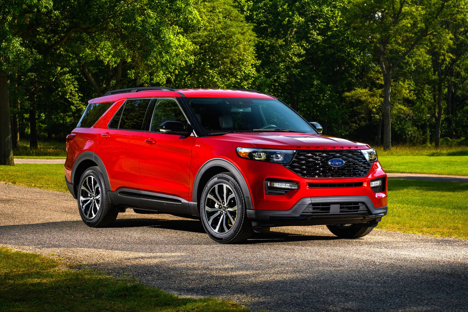 2022 Ford Explorer ST-Line. Preproduction vehicle shown. Available for order at your local Ford Dealer.