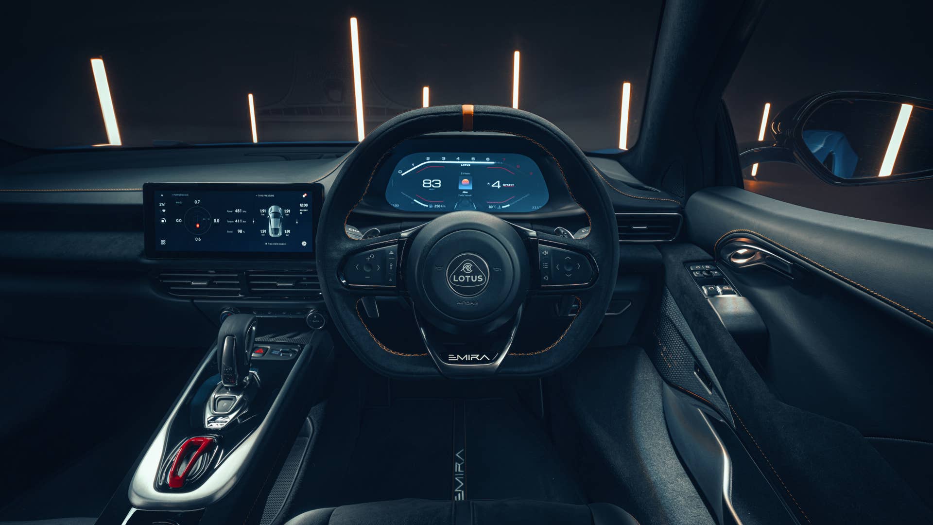 Lotus Emira Interior