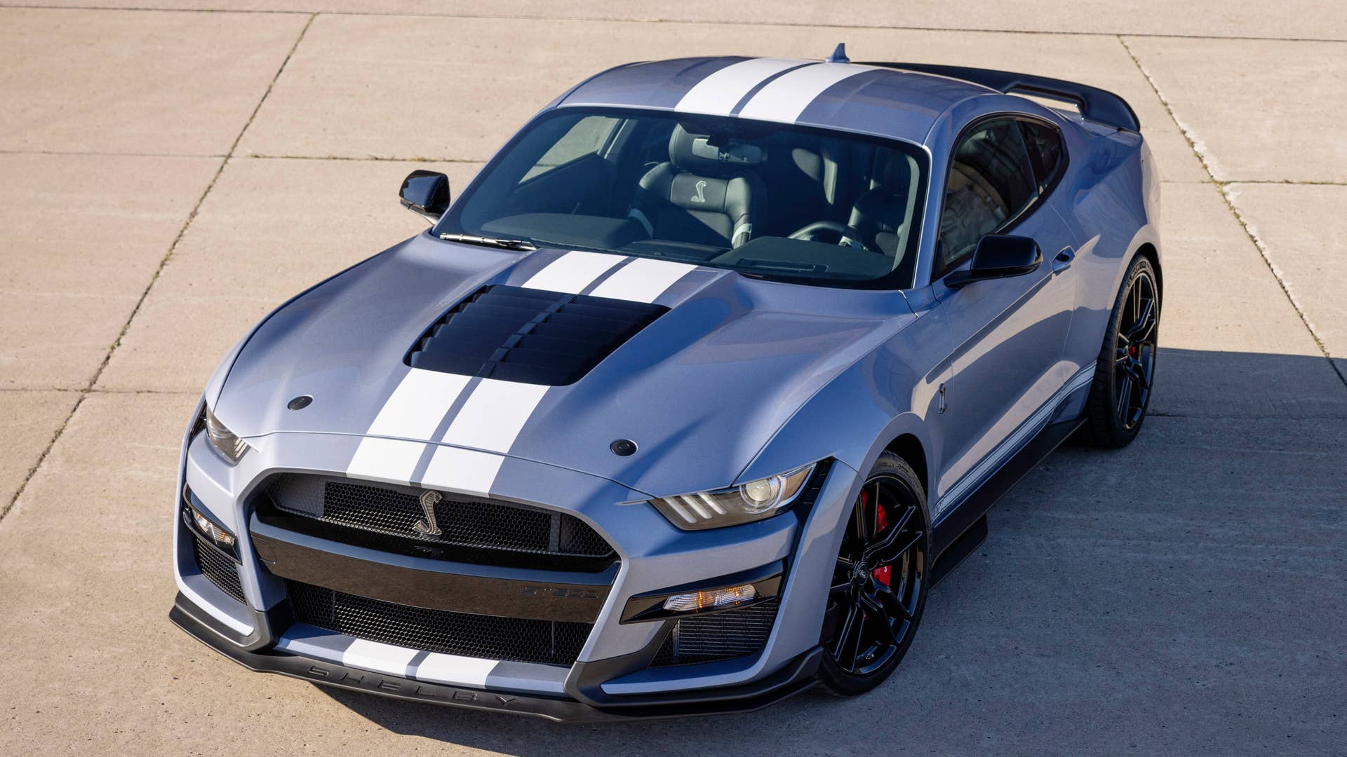 Preproduction model shown. Available spring 2022. GT500 and Shelby are registered trademarks of the Carroll Hall Shelby Trust.