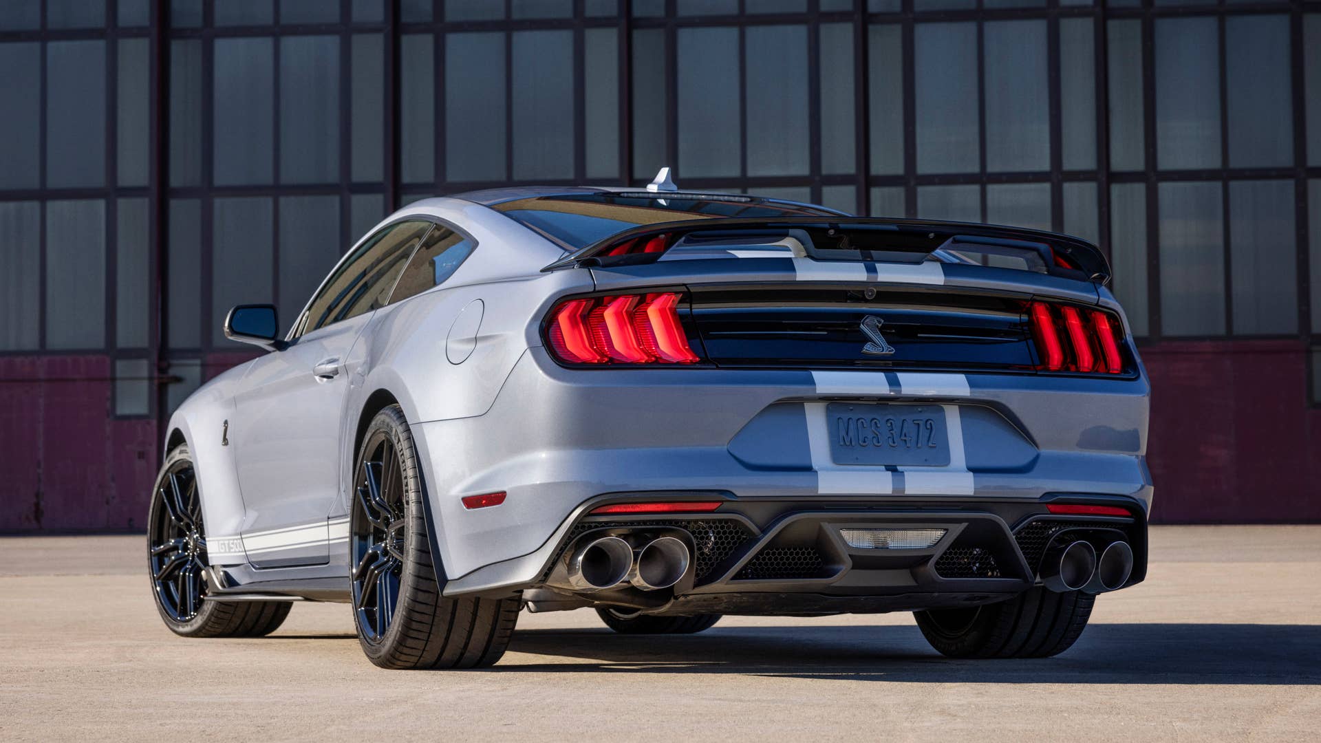 Preproduction model shown. Available spring 2022. GT500 and Shelby are registered trademarks of the Carroll Hall Shelby Trust.