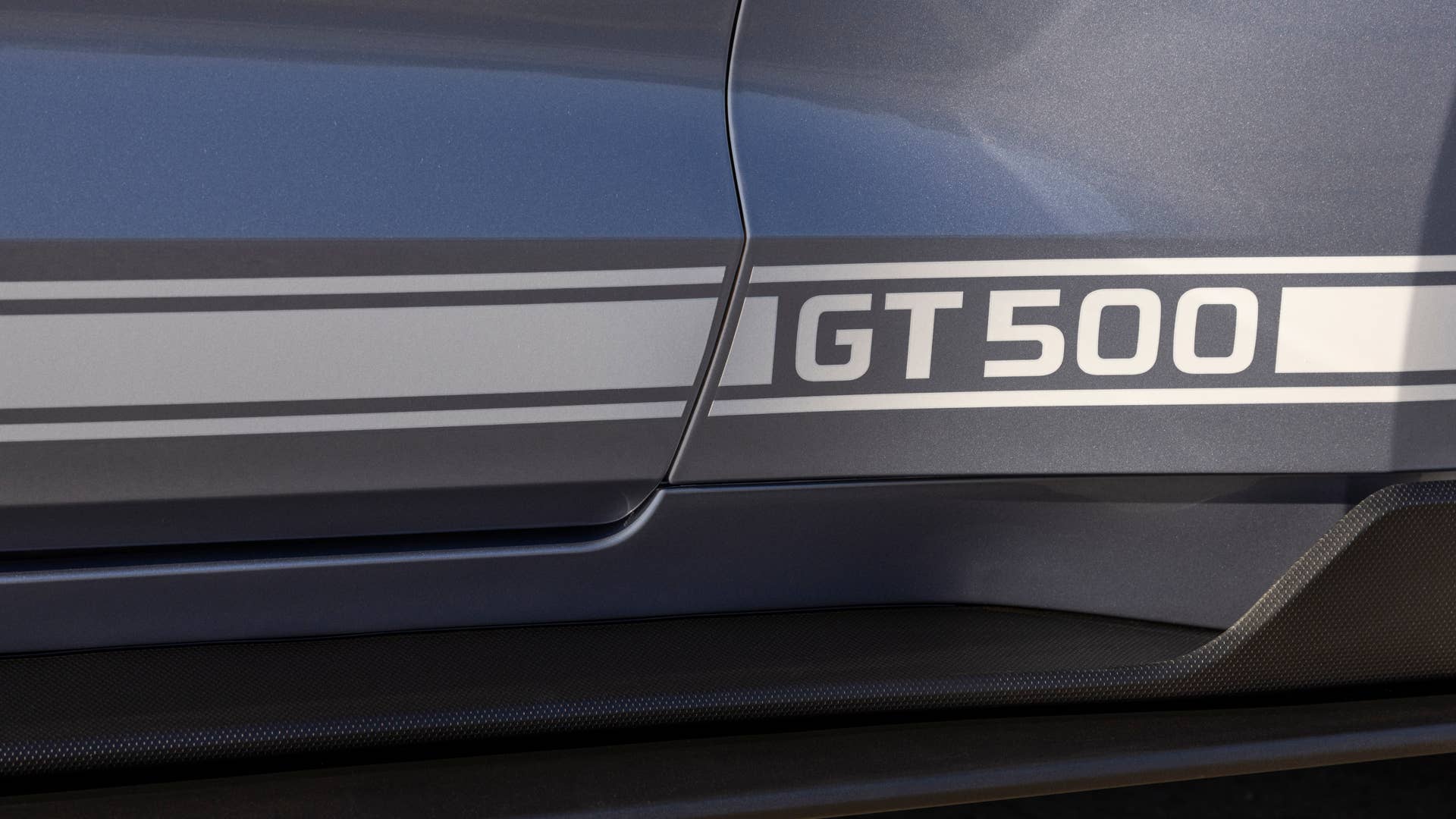 Preproduction model shown. Available spring 2022. GT500 and Shelby are registered trademarks of the Carroll Hall Shelby Trust.