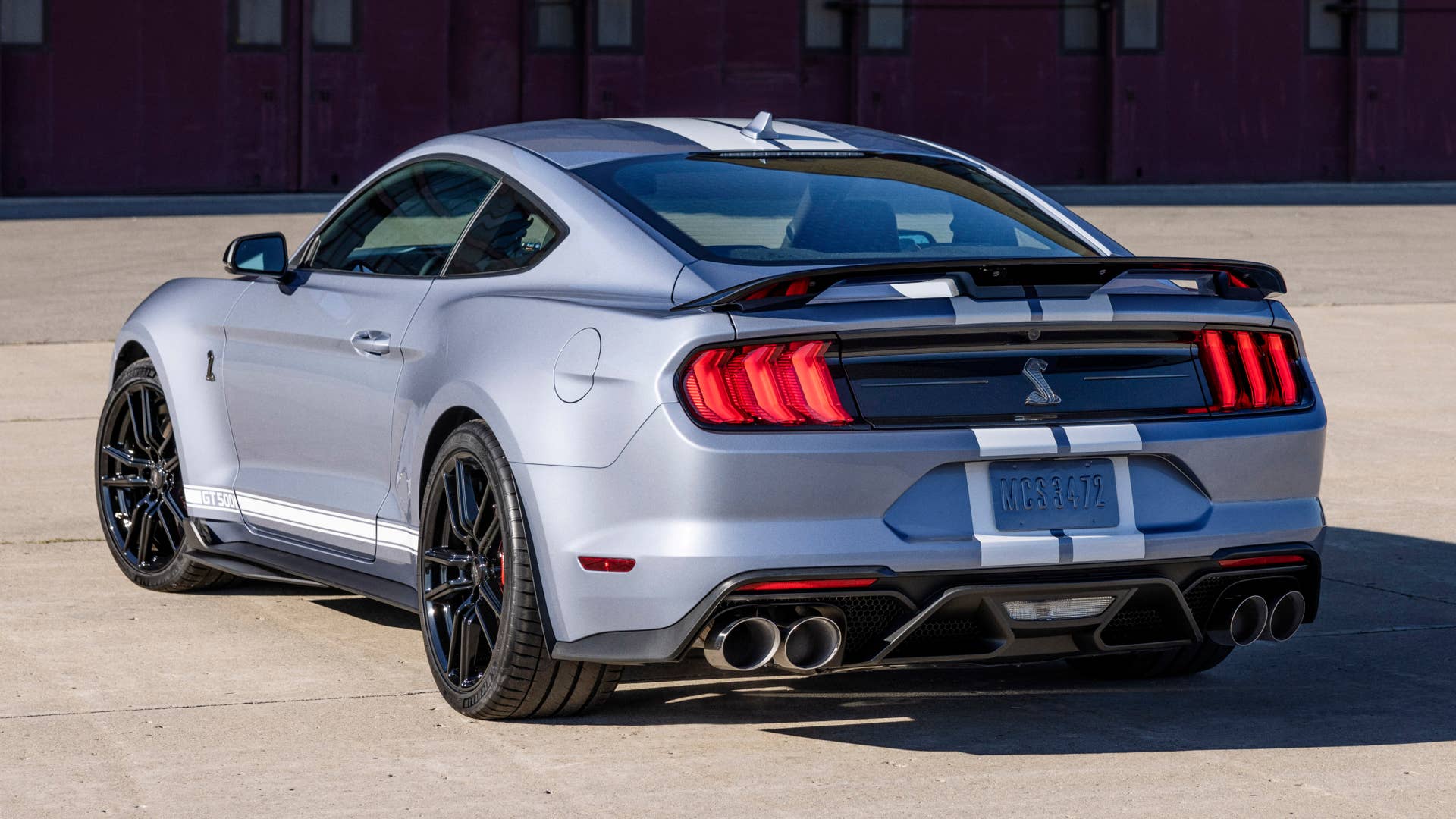Preproduction model shown. Available spring 2022. GT500 and Shelby are registered trademarks of the Carroll Hall Shelby Trust.
