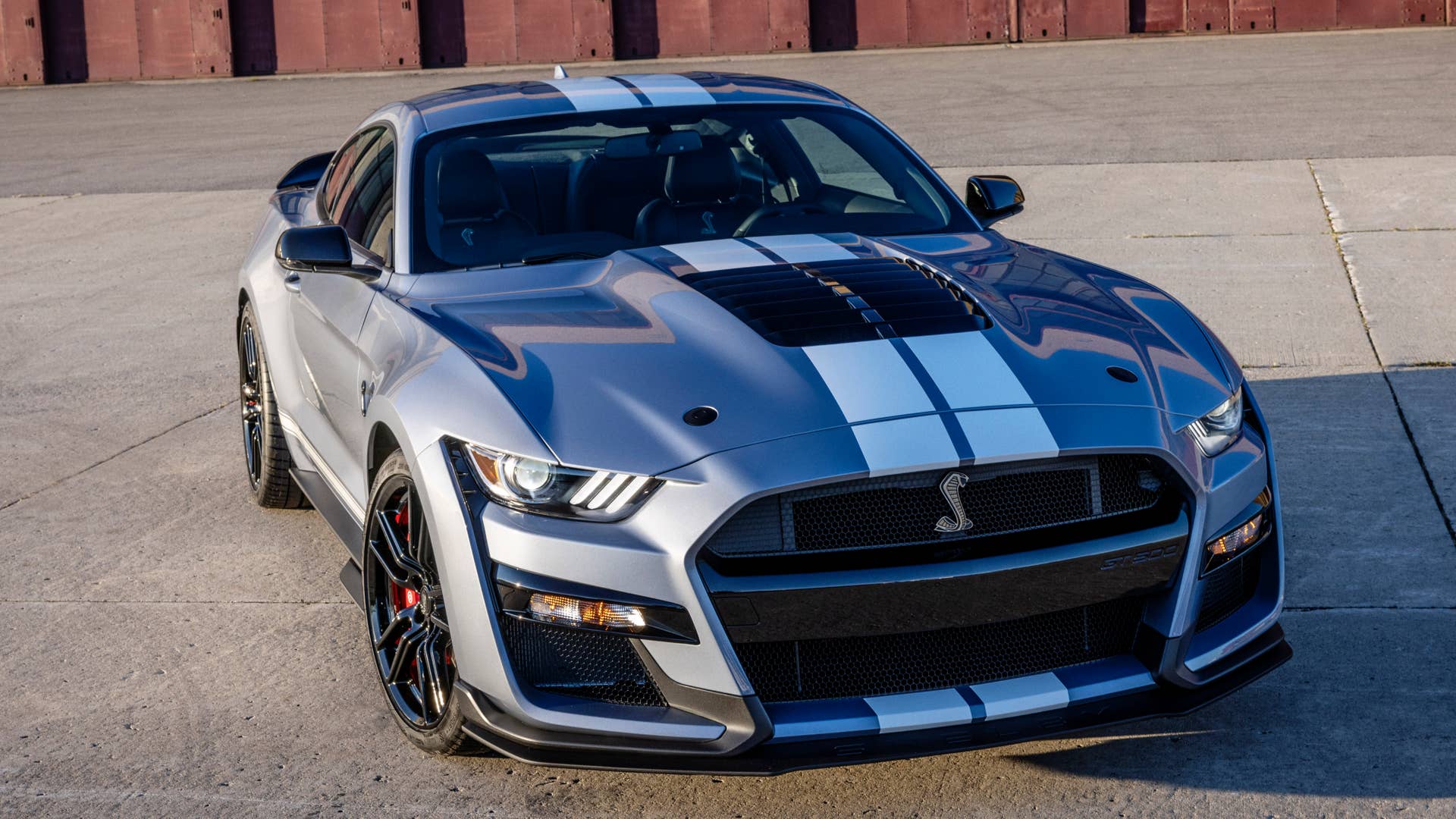Preproduction model shown. Available spring 2022. GT500 and Shelby are registered trademarks of the Carroll Hall Shelby Trust.