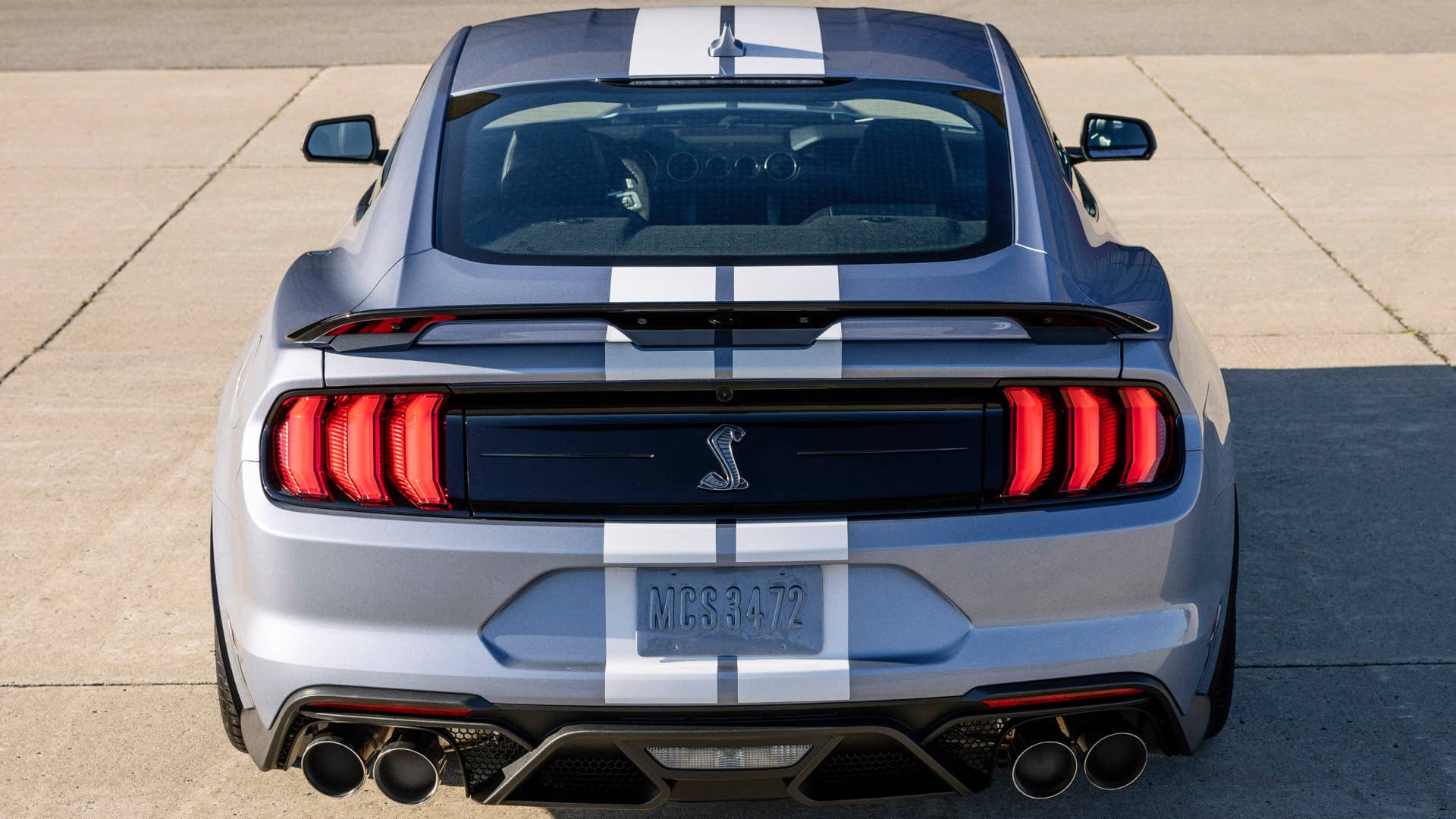 Preproduction model shown. Available spring 2022. GT500 and Shelby are registered trademarks of the Carroll Hall Shelby Trust.