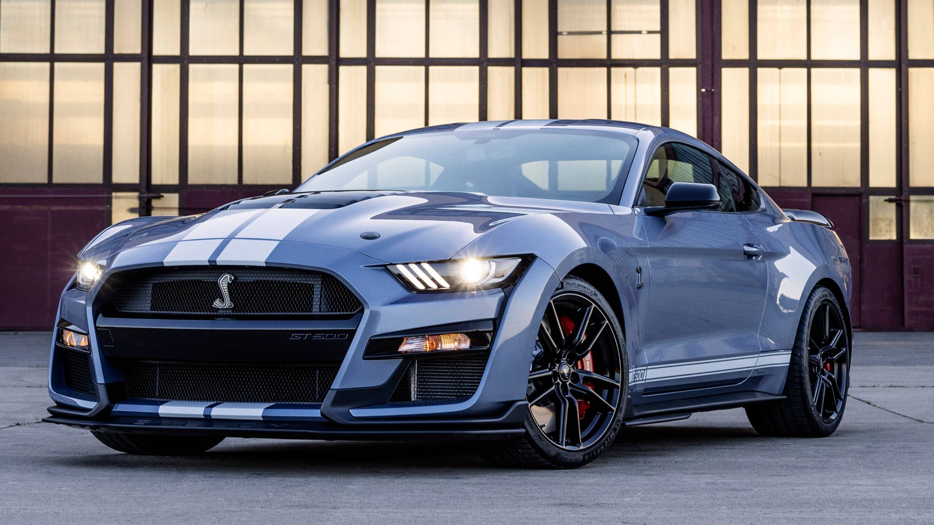Preproduction model shown. Available spring 2022. GT500 and Shelby are registered trademarks of the Carroll Hall Shelby Trust.