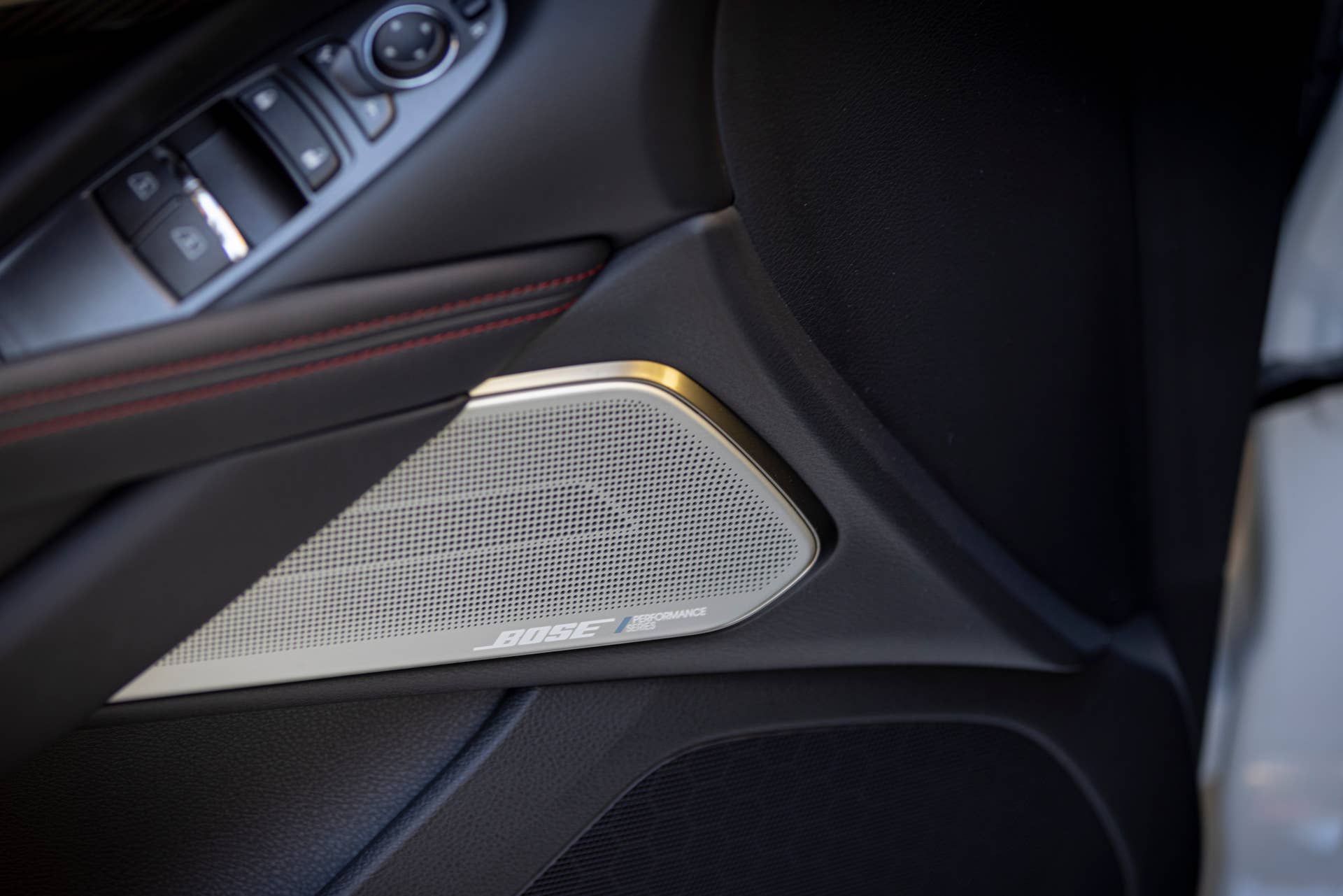 The 2022 INFINITI Q60 features a remarkable Bose Performance Series Audio 13-speaker sound system standard on LUXE and RED SPORT 400 grades. It fills the passenger cabin to the brim with beautiful sounds from any source. Notes filter through polished metal speaker grilles that enhance the interior aesthetics of the Q60.