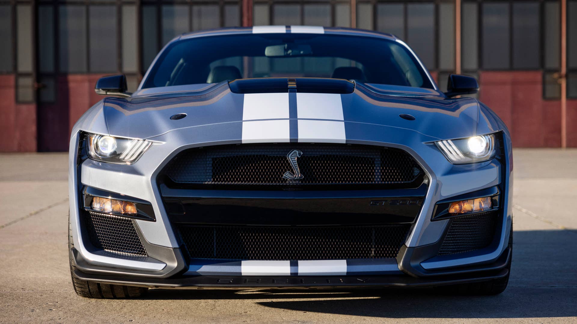 Preproduction model shown. Available spring 2022. GT500 and Shelby are registered trademarks of the Carroll Hall Shelby Trust.