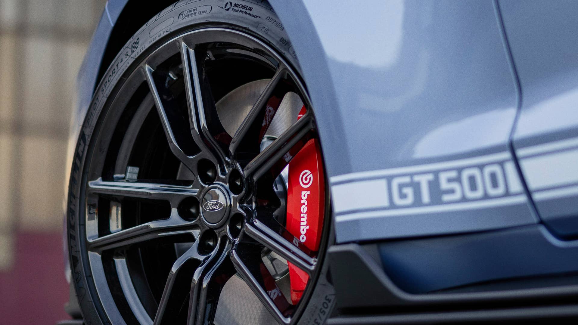 Preproduction model shown. Available spring 2022. GT500 and Shelby are registered trademarks of the Carroll Hall Shelby Trust.