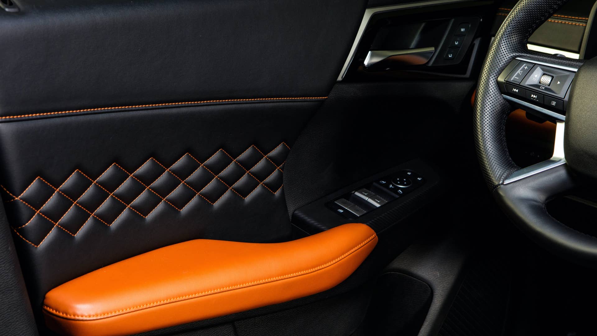 2022 Mitsubishi Outlander interior shown