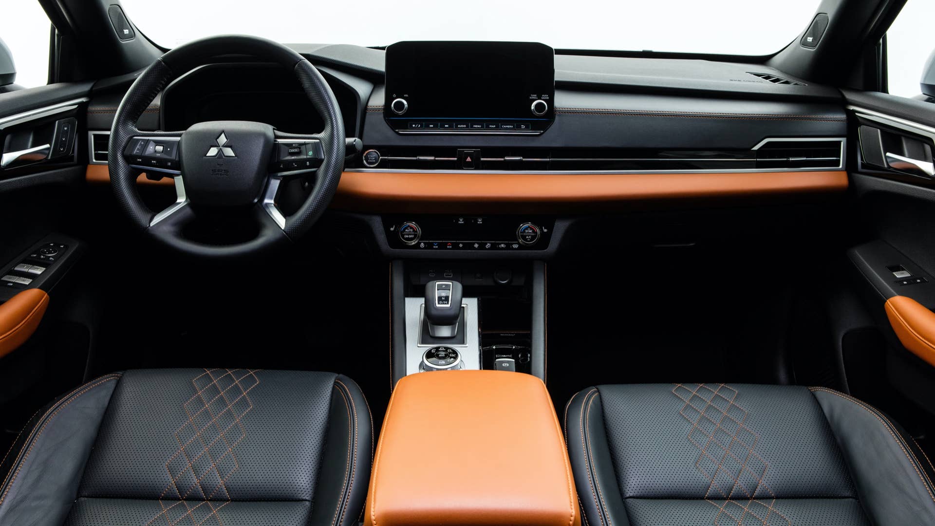 2022 Mitsubishi Outlander interior shown