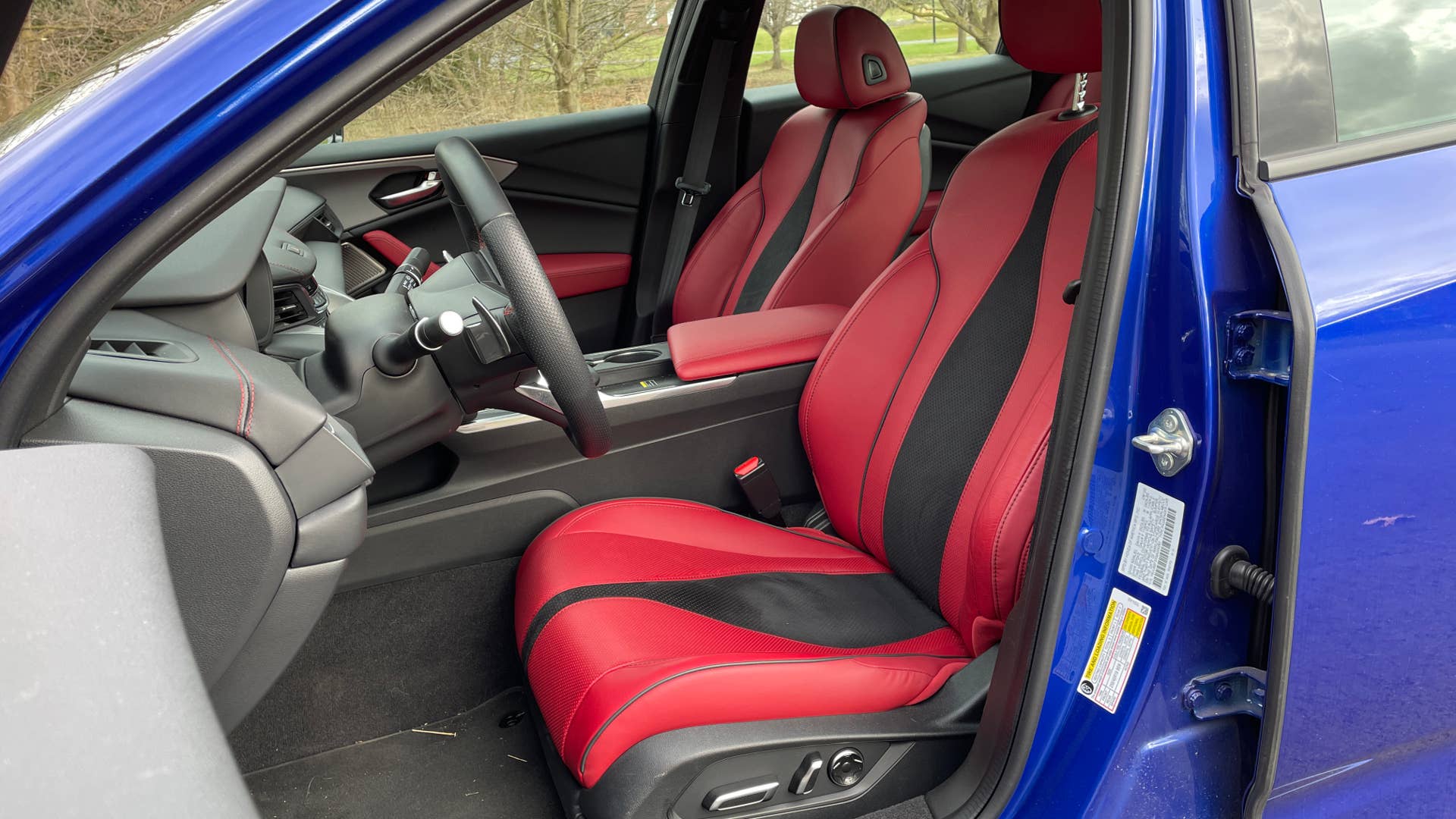 2021 Acura TLX A-Spec seats