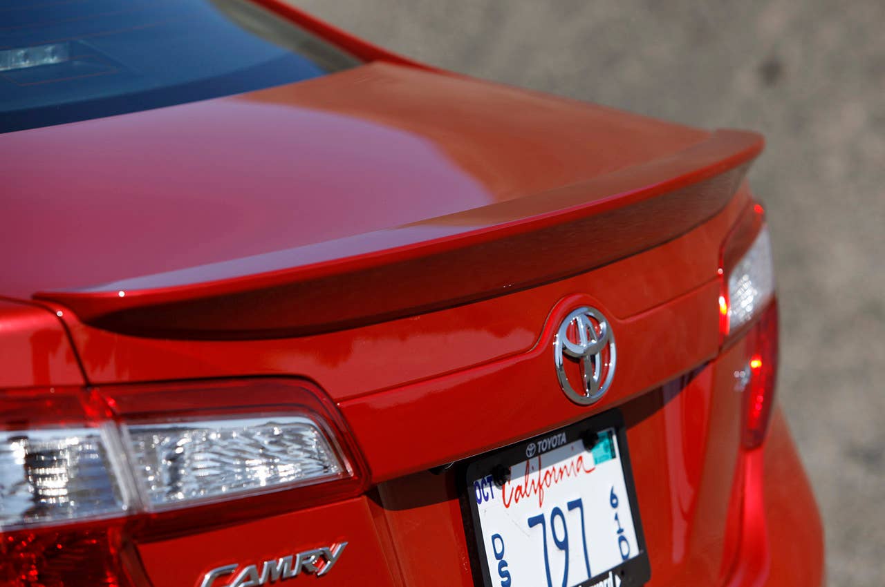 2012 Toyota Camry rear spoiler