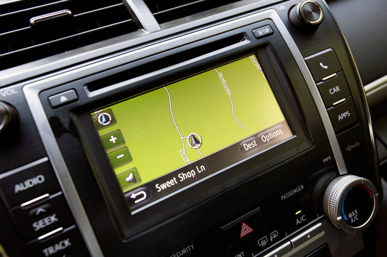 2012 Toyota Camry navigation system