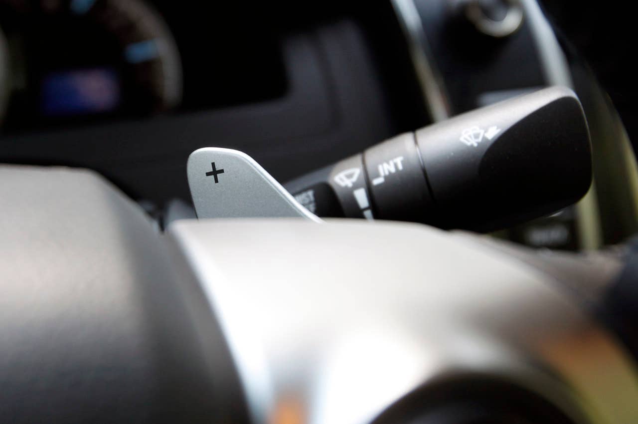 2012 Toyota Camry paddle shifter
