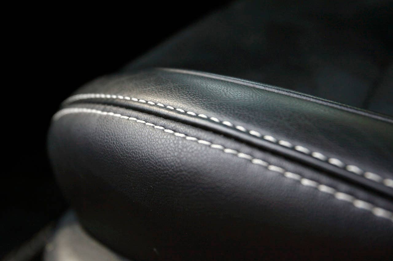 2012 Toyota Camry front seat detail