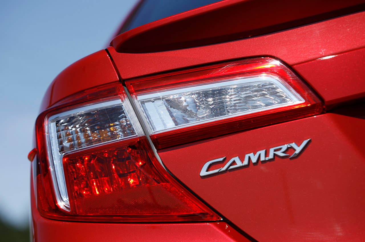2012 Toyota Camry taillights