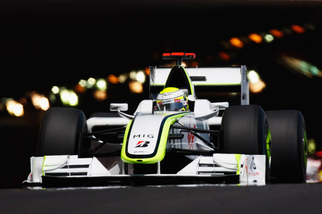 MONTE CARLO, MONACO - MAY 24: Jenson Button of Great Britain and Brawn GP drives on his way to winning the Monaco Formula One Grand Prix at the Monte Carlo Circuit on May 24, 2009 in Monte Carlo, Monaco. (Photo by Mark Thompson/Getty Images)