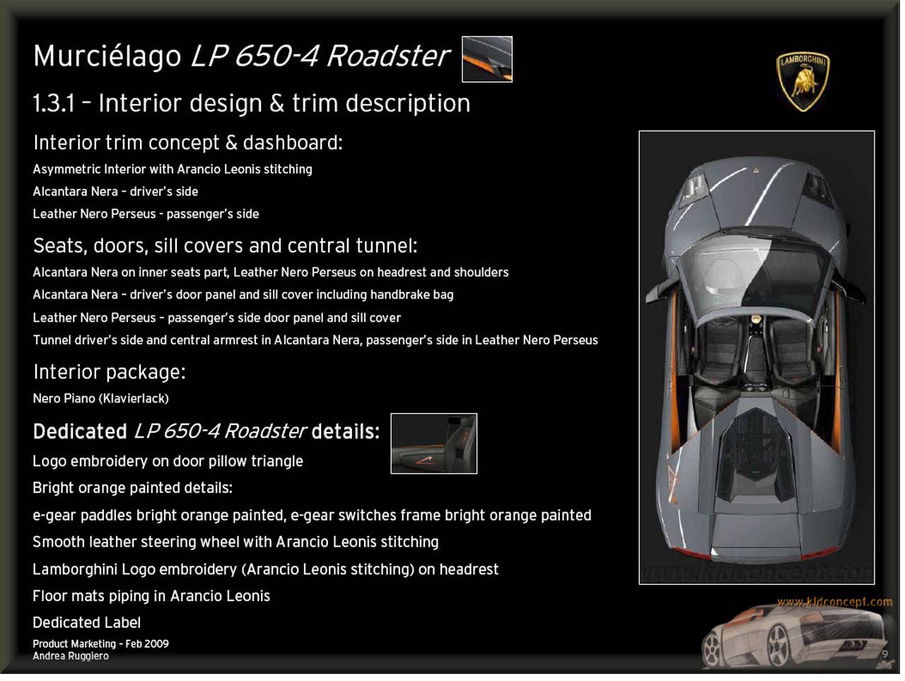 Leaked Lamborghini presentation yields more Murcilago LP650-4 Roadster ...