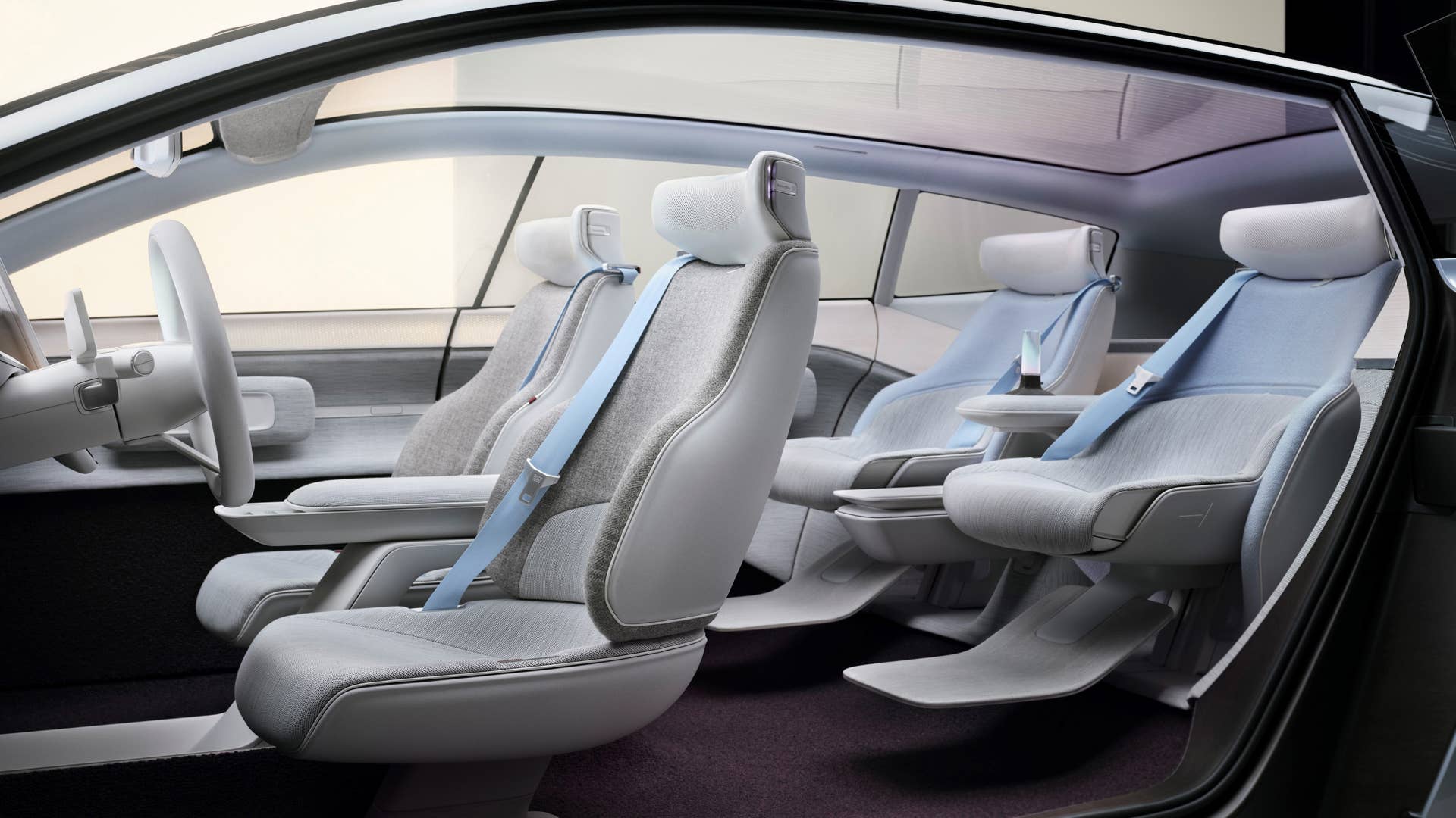 Volvo Concept Recharge, Interior seats